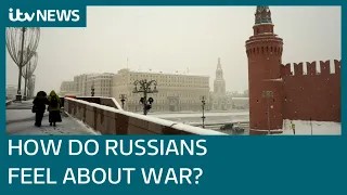 How Russians feel about the possibility of war with Ukraine | ITV News