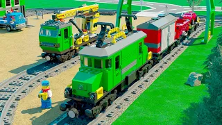 LEGO CITY Cargo Train Animation