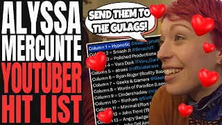 Alyssa Mercante TARGETS YOUTUBERS | Woke Journalist MAKES A LIST And Makes HYPNOTIC The WINNER