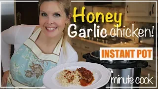 Honey Garlic Chicken Instant Pot| Easy and QUICK