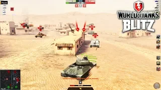 WOT BLITZ ежедневные задания #2 покатушки на танках gameplay игра танки онлайн