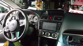 Subaru xv stereo panel removal / jeff tan tutorial