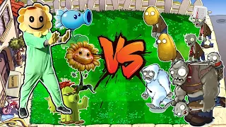 Plants vs zombies - Sunflower vs zombie Army