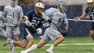 Georgetown vs NotreDame Lacrosse Highlights | 2024 College Lacrosse