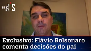 Flávio Bolsonaro: 'Moraes é capaz de prender meu pai, ele é maluco'