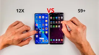 Xiaomi 12X vs S9+ | SPEED TEST