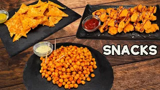 3 Crispy Snacks - Perfect for watching a movie