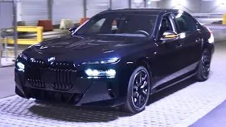 Neuer BMW 7er 2023 - AUTOMATISIERTES FAHREN im Werk