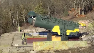 Стрельбы берегового ракетного комплекса "Утёс" (Объект 100)/Utes coastal missile system (Object 100)