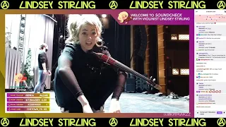 Lindsey Stirling Soundcheck Livestream Twitch 12-04-2021
