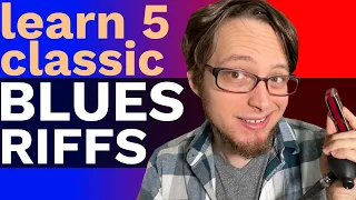 5 Classic Blues Riffs for Harmonica (EASY to HARD)