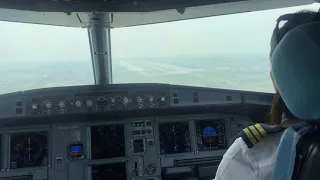 [Live from cockpit] #5 | A321 Landing VVNB Noibai Int | Cockpit view.