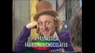 Chamada de "A Fantástica Fábrica de Chocolate" 12/1997