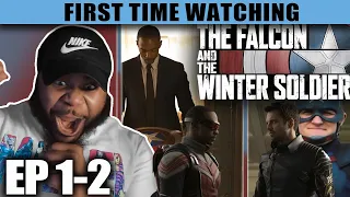 The Falcon and the Winter Soldier Episode 1-2  REACTION!! | First Time Watching