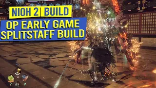 OP Splitstaff Early Game Build (First 100 Levels) - NIOH 2