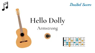 Hello Dolly | Armstrong | Guitar tutorial with chords