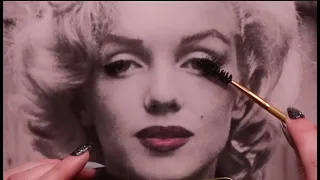 ASMR Putting Makeup on Marilyn Monroe (Whispers)