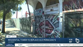 Work begins on replacing old Pernicano's in Hillcrest