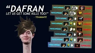 Dafran Most Insane Tracer Game! (MUST WATCH) - Overwatch