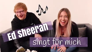 Ed Sheeran sings for me " Shape of you " 😍| BibisBeautyPalace