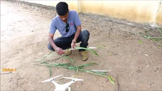 Drone weight lifing test | Raw millet plant, Phantom 4 Pro Drone camera | Helicam ,बाजरा #vision_i