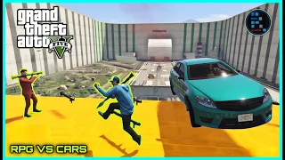 GTA V | RPG VS CARS Amazing Fight With Funny Gameplay