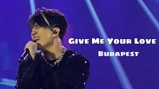 Dimash - Give Me Your Love - Budapest