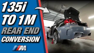 OEM 1M CONVERSION! (PART 2) EXHAUST, BATTERY AND WHEEL FITMENT!