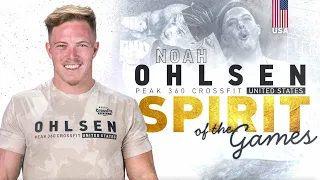 Noah Ohlsen Wins Spirit of the Games Award