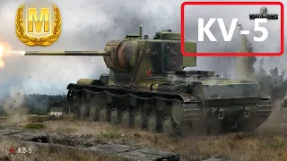 KV-5 review, skill and Ace Tanker Mastery! - World of Tanks Blitz