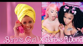 Aqua ft Nicki Minaj,Ice Spice -Barbie Girl X Barbie World(Mashup Remix)