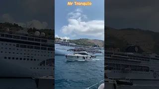 MSC Lirica Cruise Ship in Dubrovnik Port