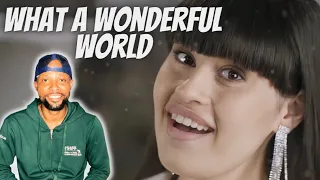 DIANA ANKUDINOVA & BRANDON STONE - WHAT A WONDERFUL WORLD [REACTION]