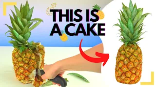 This Pineapple is Actually a CAKE! 😱