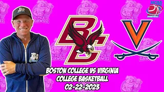 Boston College vs Virginia 2/22/23 College Basketball Free Pick CBB Betting Tips | NCAAB Picks