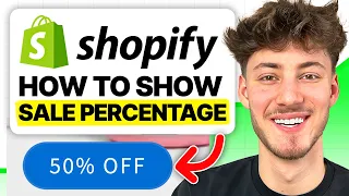 How To Show Sale Percentage on Shopify (2024 Easy Tutorial)