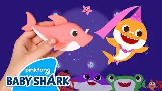 Clay Grandma Shark and Sleeping Grandma Shark Song | Baby Shark Play Doh