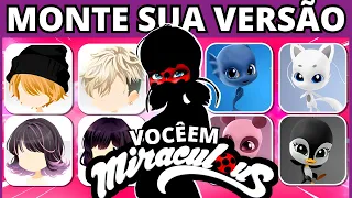 🐞 MONTE SUA VERSÃO MIRACULOUS 🐞 Quem você seria em Ladybug? #quiz #ladybug #buuquiz