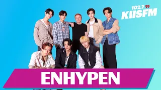 ENHYPEN talks 'Fate Plus' World Tour, Favorite American Foods, and What's in Store for 2024!