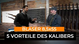 Die 5 Vorteile Blaser 8,5x55 - Robin Marx erklärt das Universal-Kaliber von Blaser im Detail