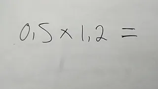 Hasil dari 0,5×1,2=