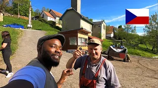 Trying Traditional Czech Alcohol With The Local Villagers