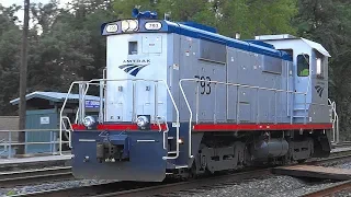 Rare! Amtrak Genset Switcher #793 Lite Power Thru St Denis CSX Tracks