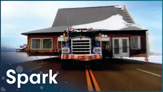 Hauling A Clubhouse Over A Mountain | Huge Moves | Spark