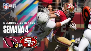 Arizona CARDINALS x San Francisco 49ERS | Melhores Momentos | Semana 4 | NFL Brasil