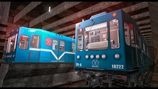 Катаюсь на Боинге (Номерной СБП) В Garry's Mod Metrostroi