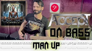 ACCEPT – Man Up – Bass Play-Along Video by Martin Motnik