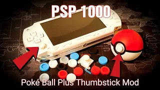 PSP 1000 Poké Ball Plus Joystick Mod