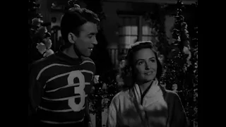 "I'll give you the moon." It's A Wonderful Life. Jimmy Stewart and Donna Reed