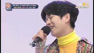 Kim Hee Chul sings. Distinct husky voice is beautiful.✨💫